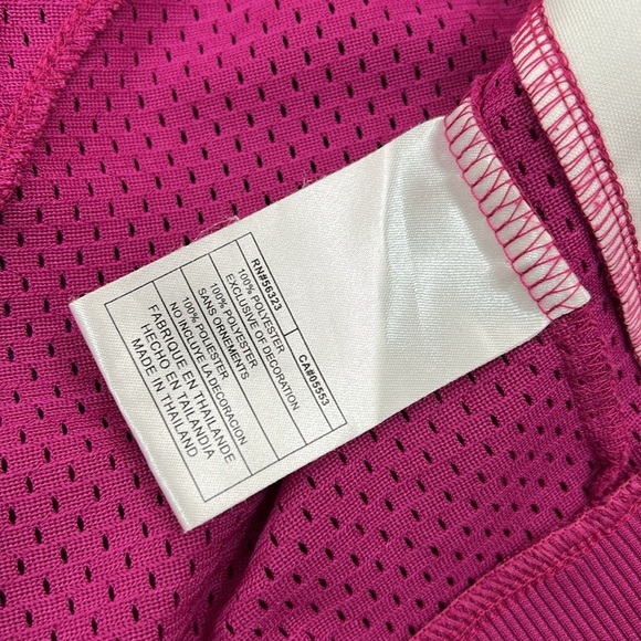 Nike Retro Mesh Chainstitch Embroidered Women's Purple and Black Jacket - Picture 9 of 9